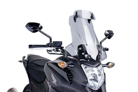 Puig Windscherm Touring met vizier Honda NC700X (2012-2013) smoke