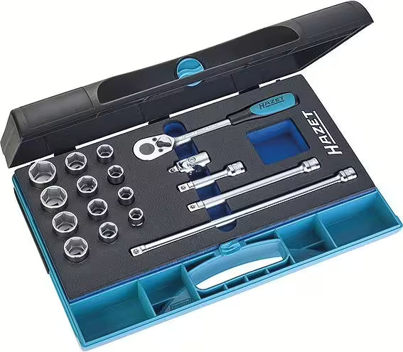 Hazet dopsleutel set "880/17" in SmartCase box (1/3)