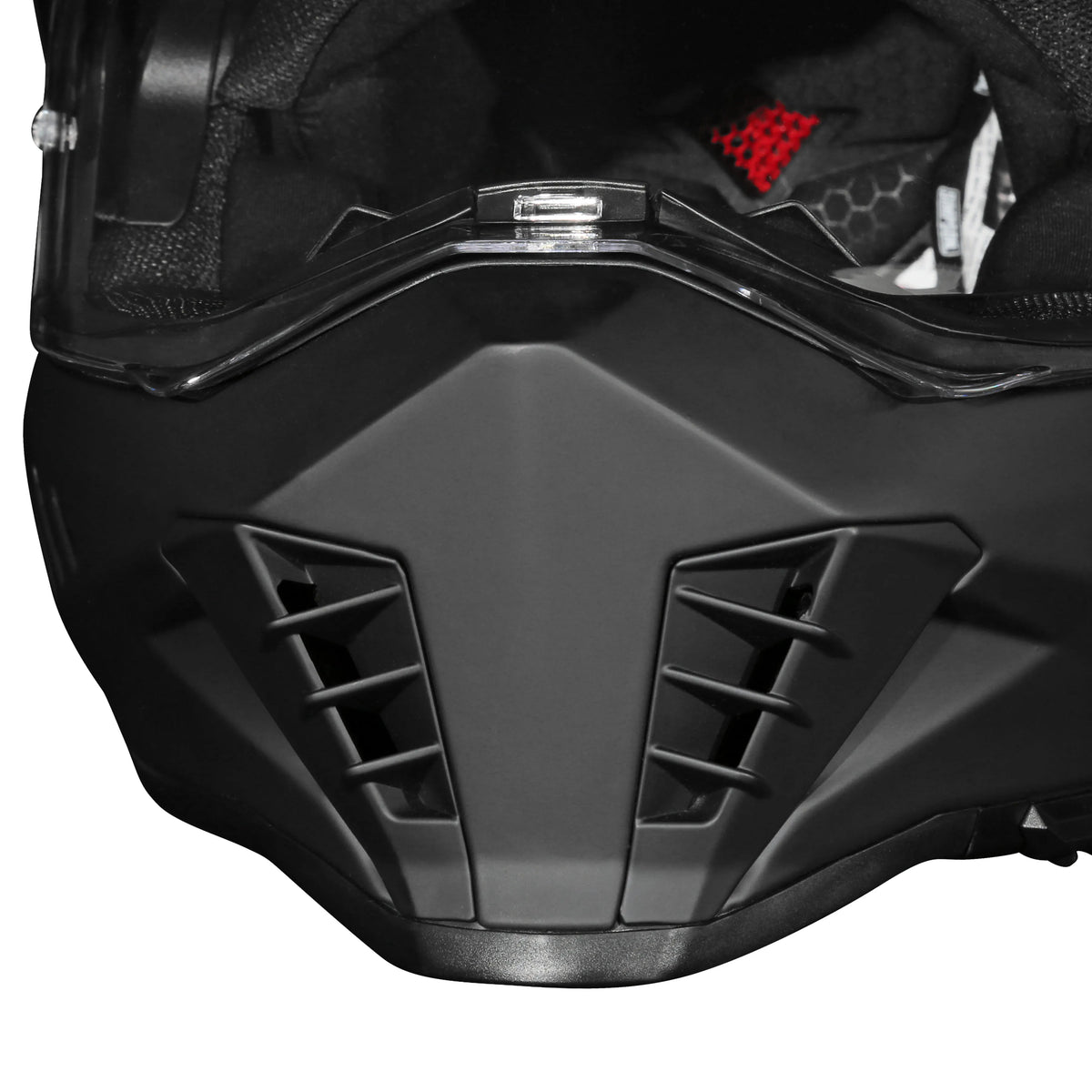 Simpson Xcursion Solid Matt Black Adventure Full-Face Motorcycle Helmet