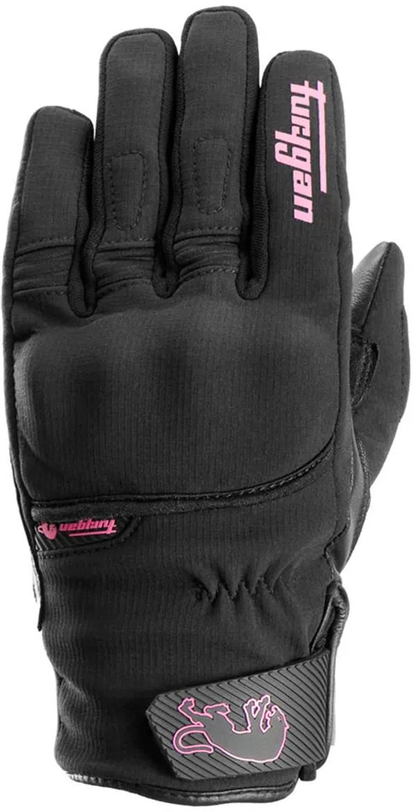 Furygan Jet Lady All Season D3O EVO Schwarz/Pink Motorradhandschuhe