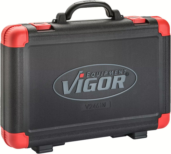 Vigor dopsleutel set in kunststof koffer