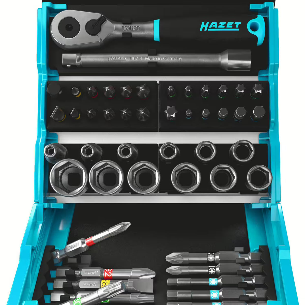Hazet dopsleutel set "SmartCase" – General Purpose Sets kopen bij WheelsWork | Motoronderdelen, Gereedschap & Accessoires