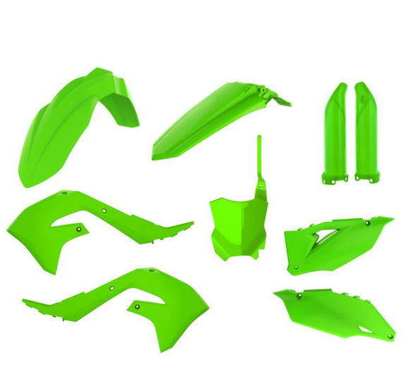 Polisport Plasticset Groen KAWASAKI KX250F/KX450F