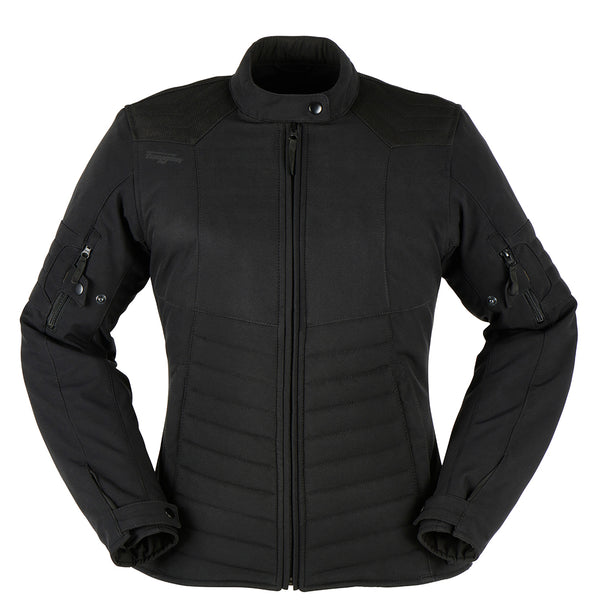 Furygan Ice Track Lady Motorcycle Jacket Burgundy/Black