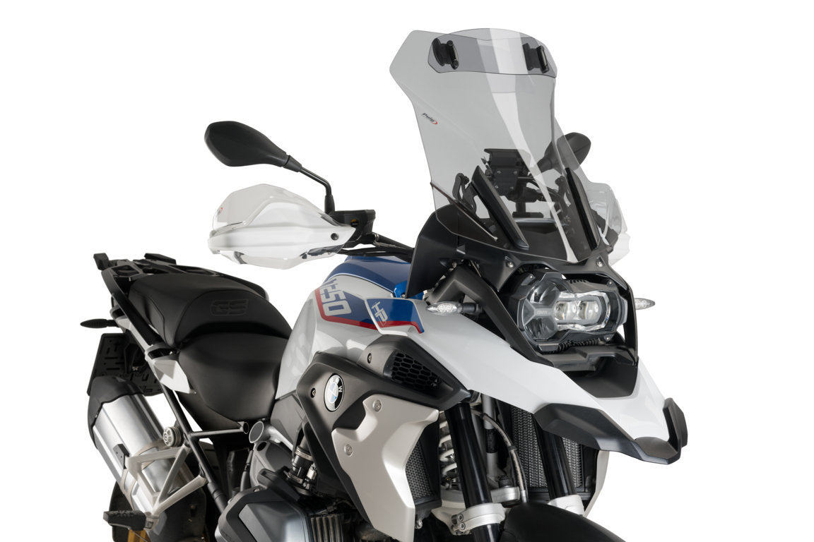 Puig Windscherm Touring met vizier BMW R1200GS (2013-2018) smoke