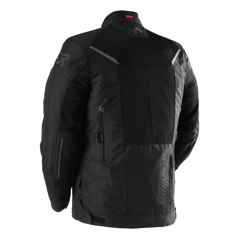 Furygan Brooks Vented+ Waterproof Motorcycle Textile Jacket Black 