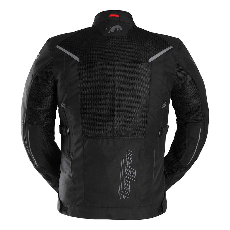 Furygan Brooks Vented+ Waterproof Motorcycle Textile Jacket Black 