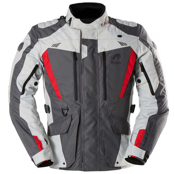 Furygan Apalaches Evo Jacke Grau-Perlrot