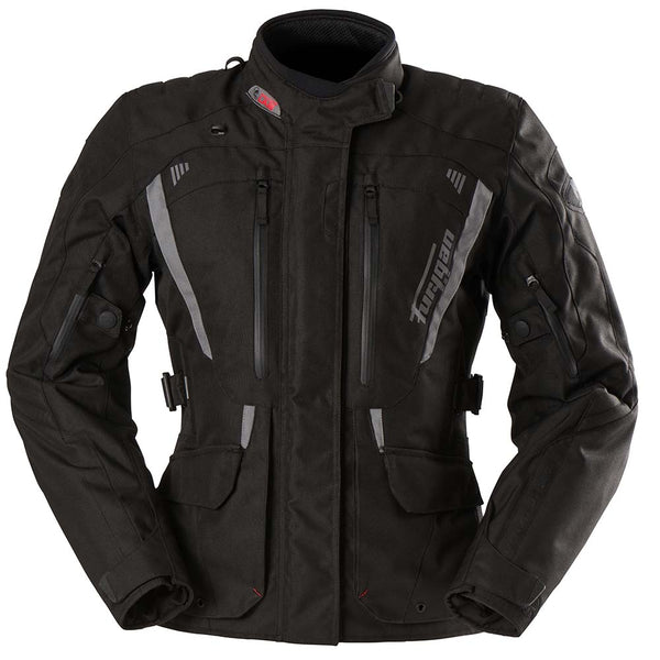 Furygan Apalaches Lady Evo Jacke Schwarz-Grau