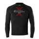 Furygan Active Long Sleeves Thermo 37.5 thermoshirt motor winter sneldrogend zwart rood