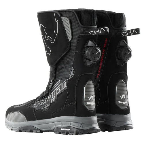 Furygan Chattan D3O® Motorradstiefel Schwarz – Adventure Motorradstiefel