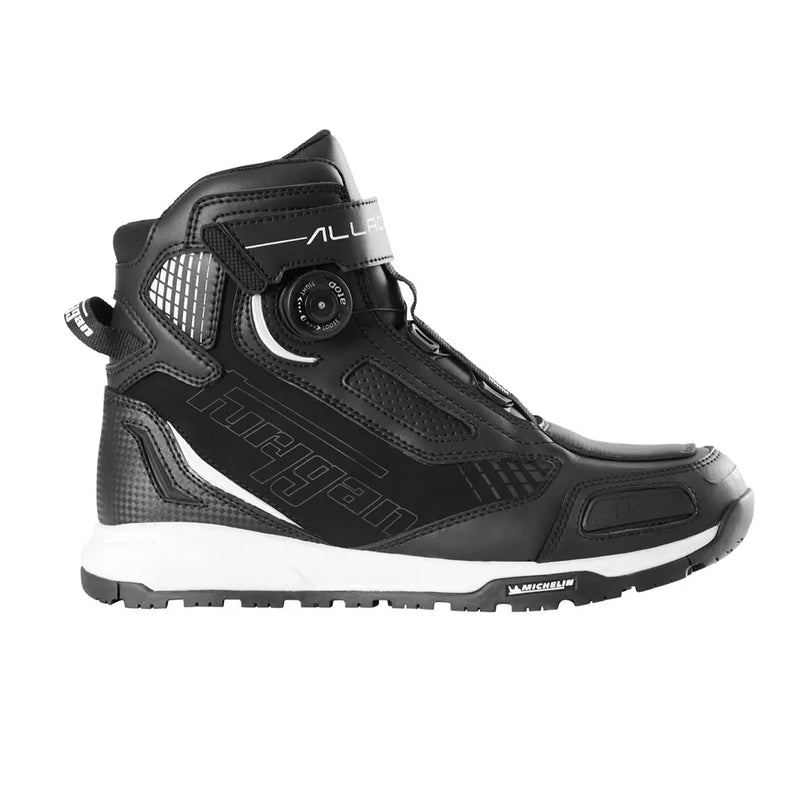 Furygan Allroad D3O® Motorschoenen Black/White – Waterdichte Adventure Motorschoenen