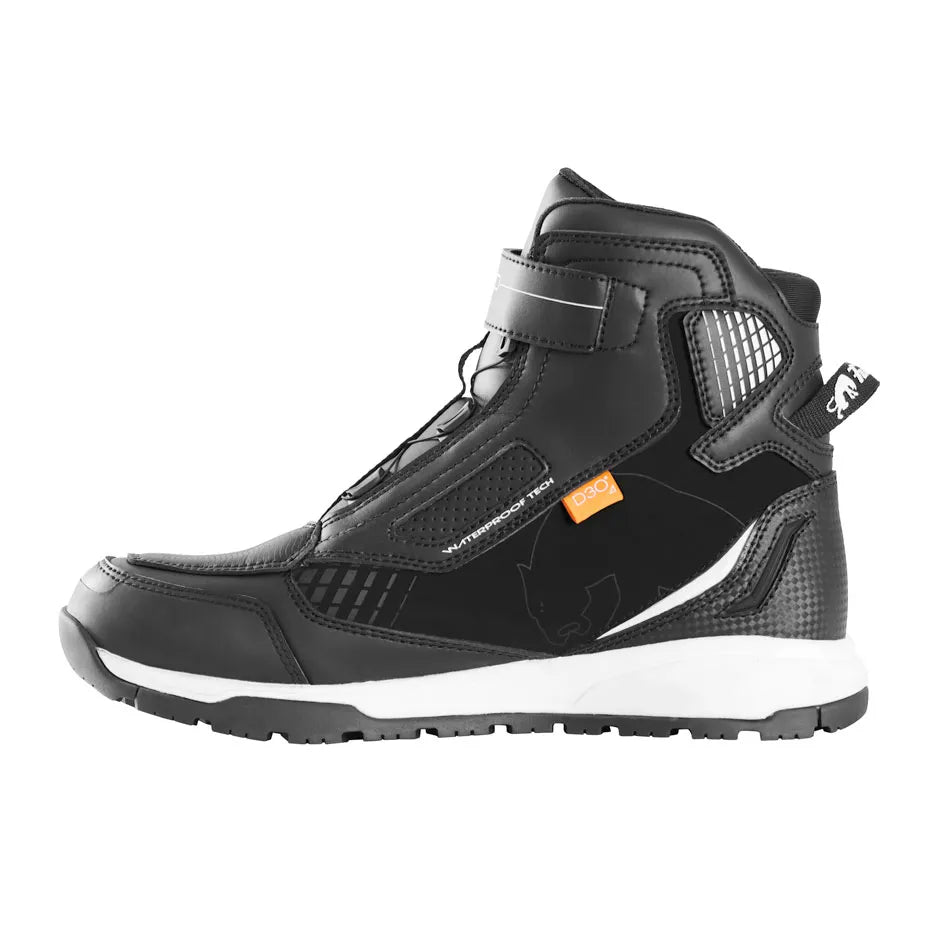 Furygan Allroad D3O® Motorschoenen Black/White – Waterdichte Adventure Motorschoenen