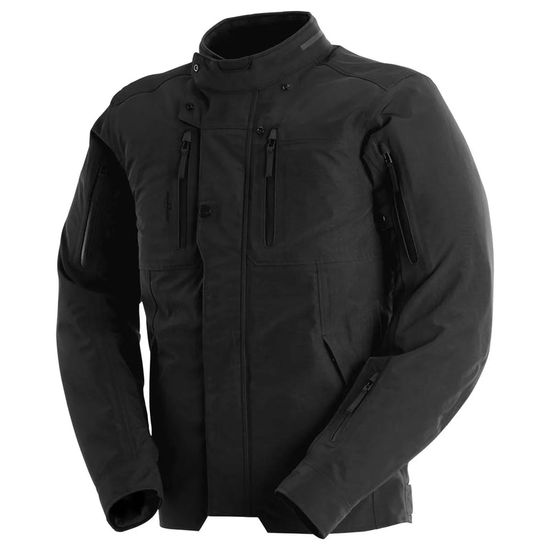 Furygan Harris Trooper Motorradjacke wasserdicht mit D3O-Protektoren schwarz