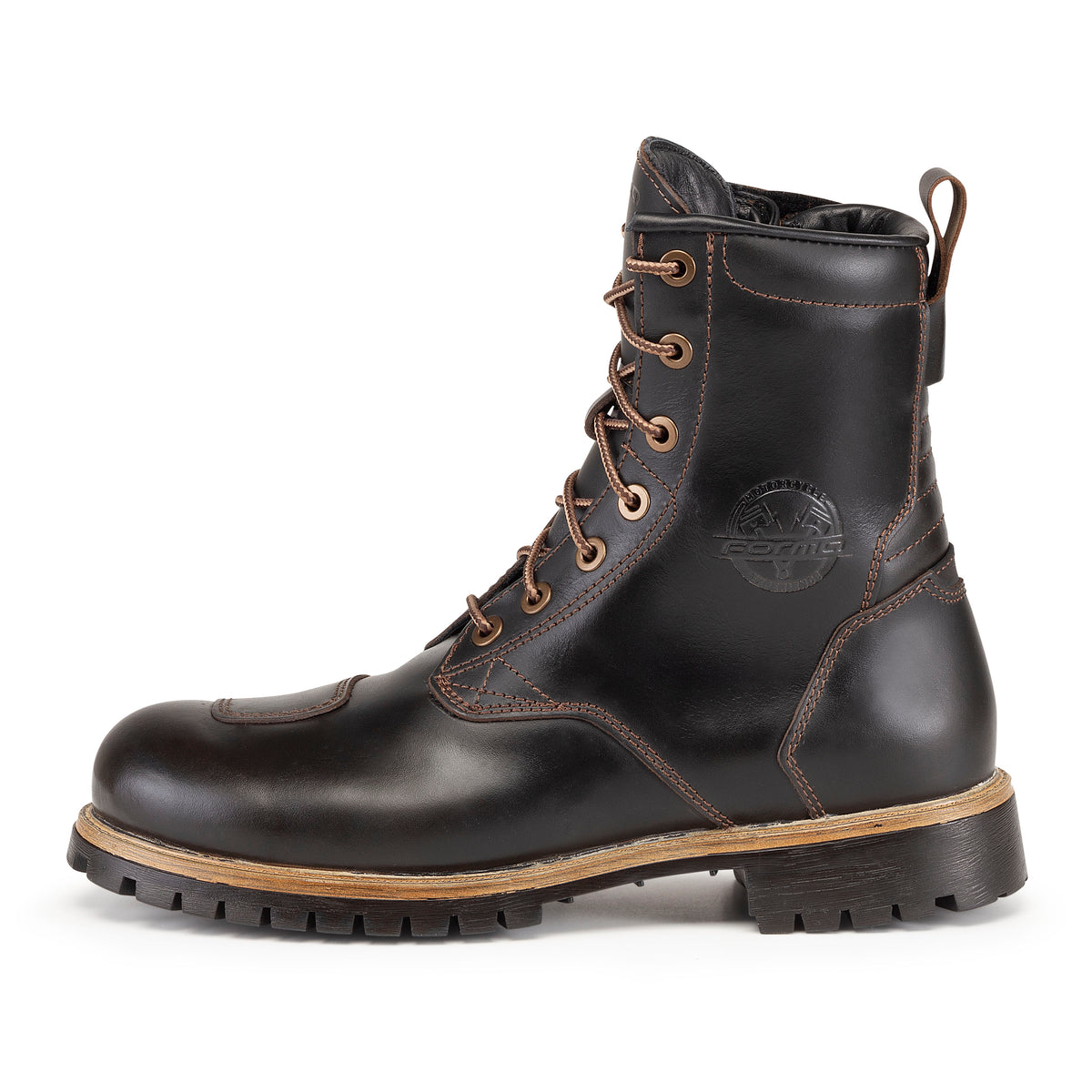 Forma Legacy Touring Motorradstiefel Wasserdicht Braun