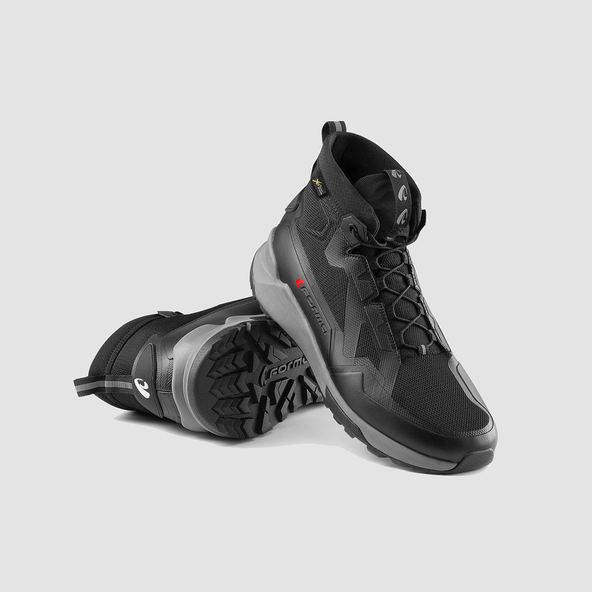 Forma Kumo Touring Motorradstiefel Schwarz