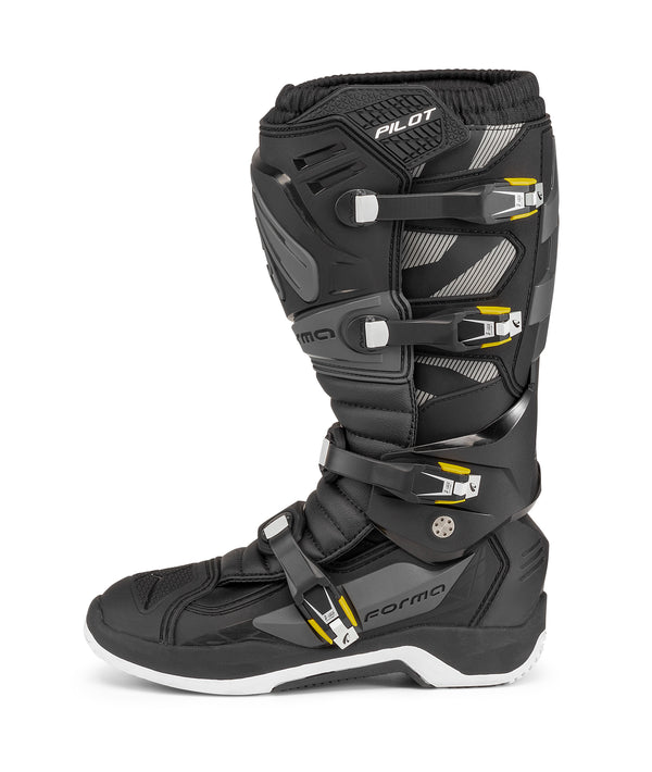 Forma Pilot / Touring Motorradstiefel Schwarz