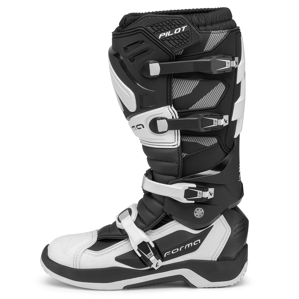 Forma Pilot Touring Motorlaarzen Zwart/Wit