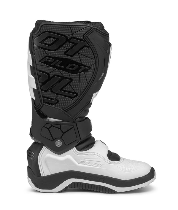 Forma Pilot Touring Motorradstiefel Schwarz/Weiß