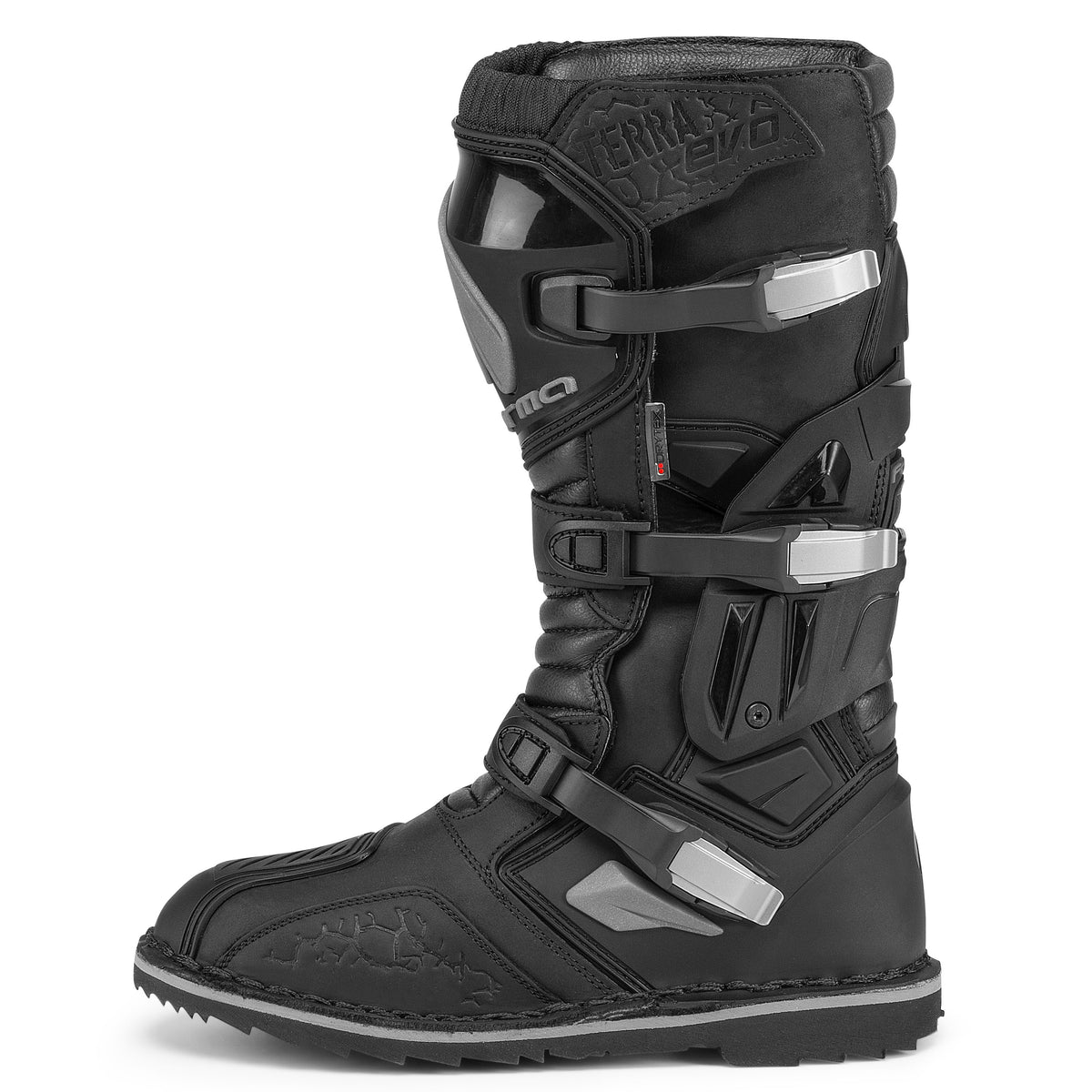 Forma Terra Evo Adventure Motorlaarzen Waterdicht Zwart