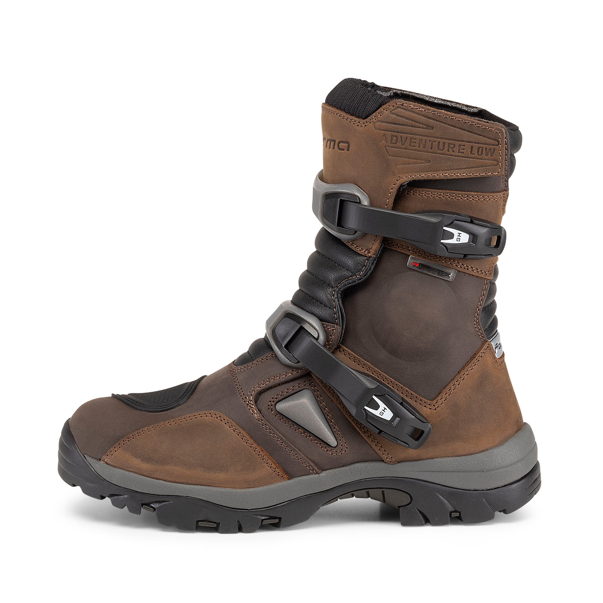 Forma Adventure Low Adventure Motorradstiefel Wasserdicht Braun
