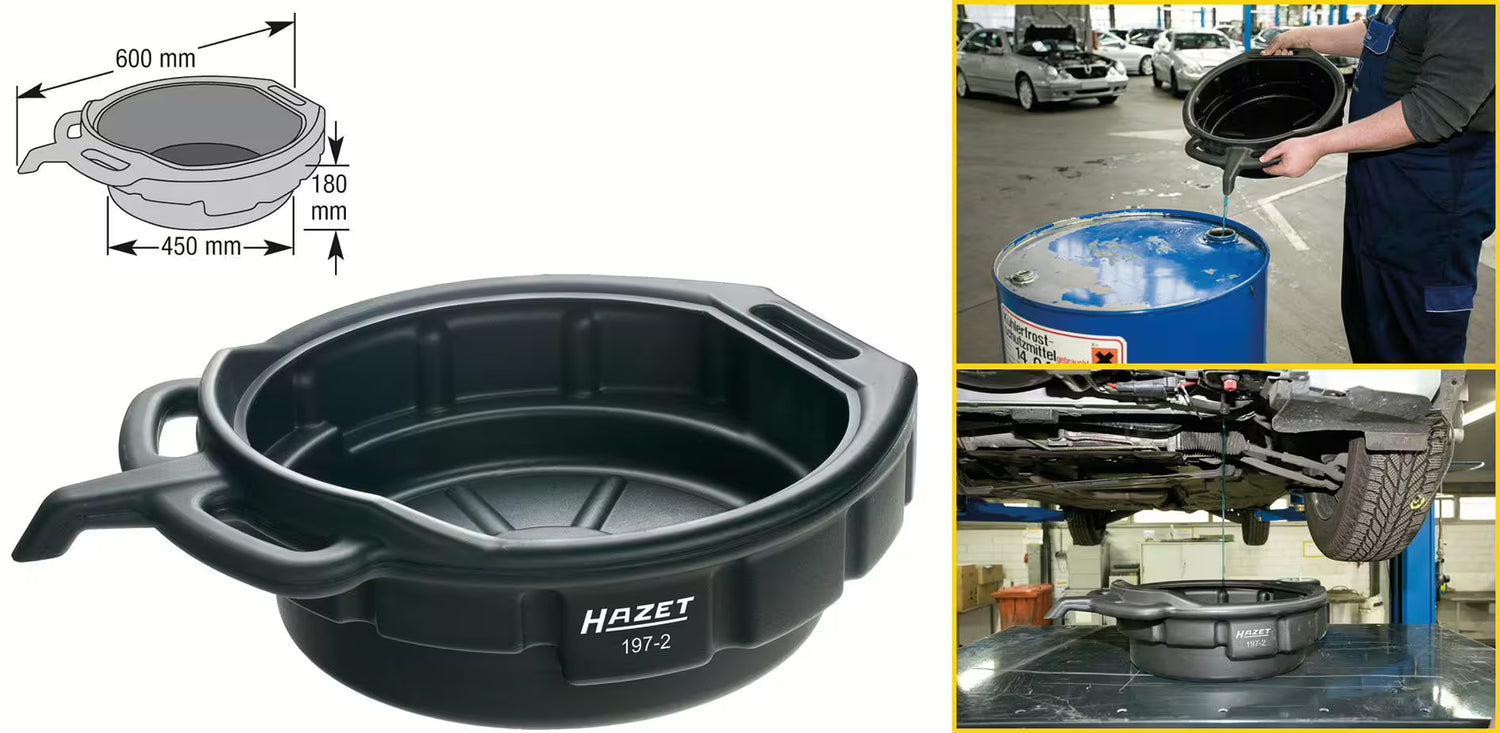 HAZET opvangbak Inhoud: 16 liter – Vehicle Repair & Specialty Tools kopen bij WheelsWork | Motoronderdelen, Gereedschap & Accessoires