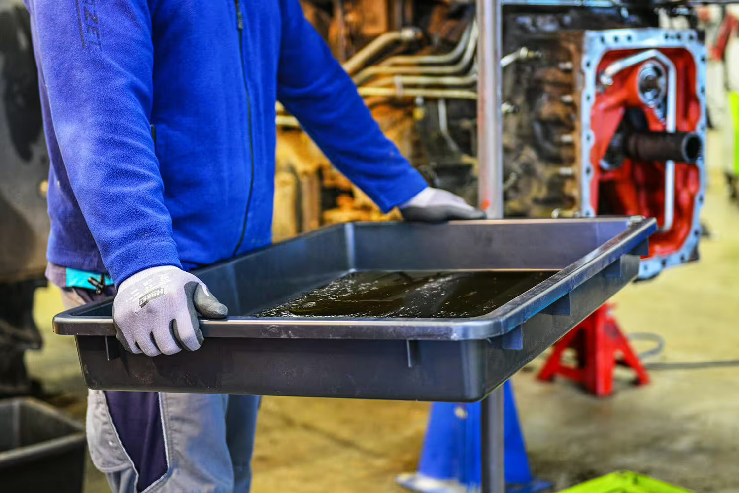HAZET opvangbak volume: 50 l – Industrial Storage kopen bij WheelsWork | Motoronderdelen, Gereedschap & Accessoires