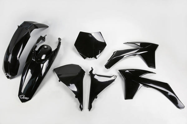 UFO Plasticset Zwart KTM 125 SX/150 SX 2011