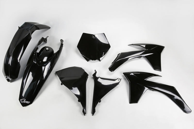UFO Plasticset Zwart KTM 125 SX/150 SX 2011