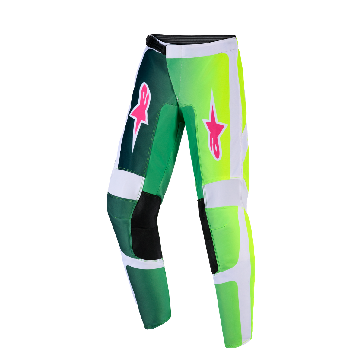 Alpinestars Youth Fluid Portl Grün/Weiß/Schwarz Motocrosshose