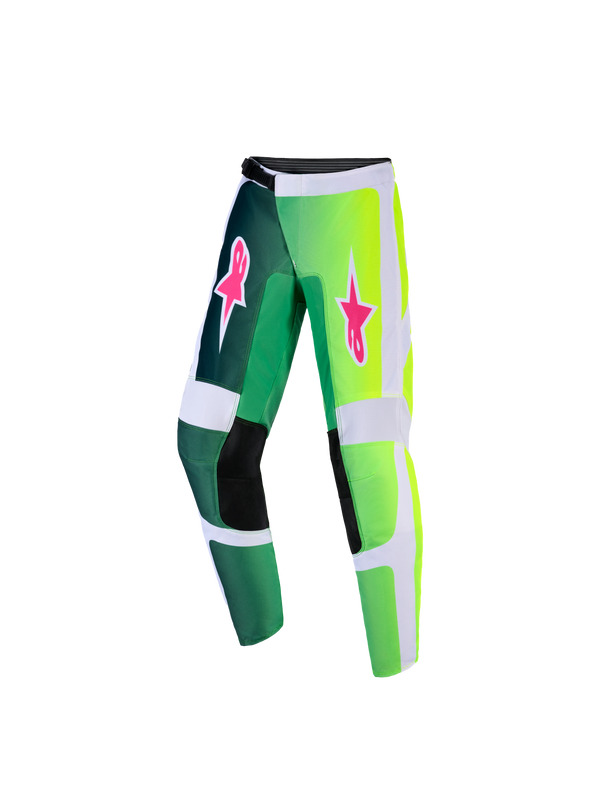 Alpinestars Youth Fluid Portl Green/White/Black Motocross Pants