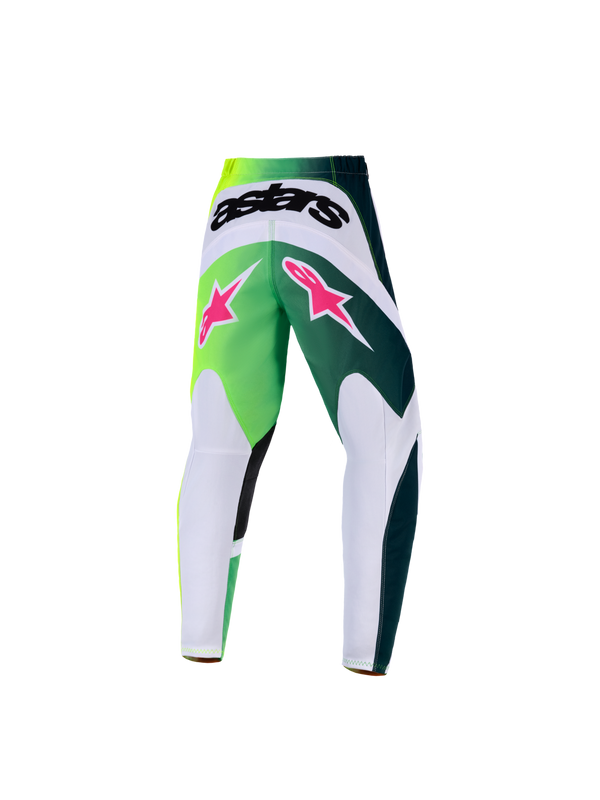Alpinestars Youth Fluid Portl Green/White/Black Motocross Pants