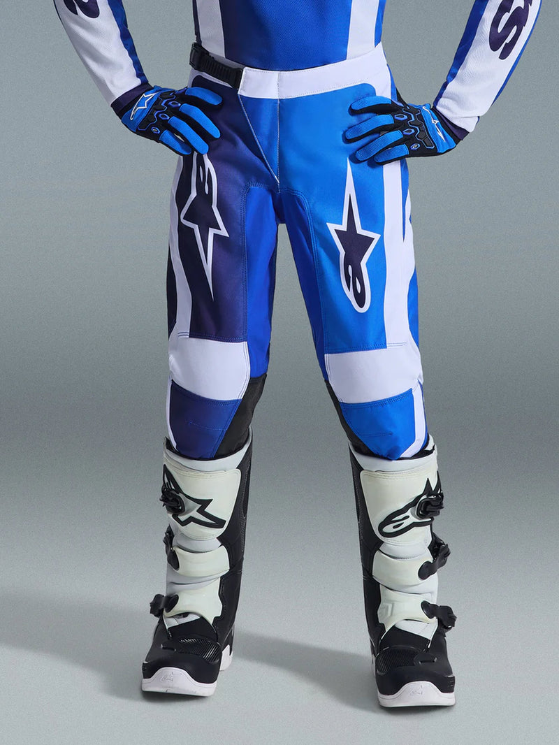 Alpinestars Youth Fluid Portl UCLA Blau/Weiß Crosshose