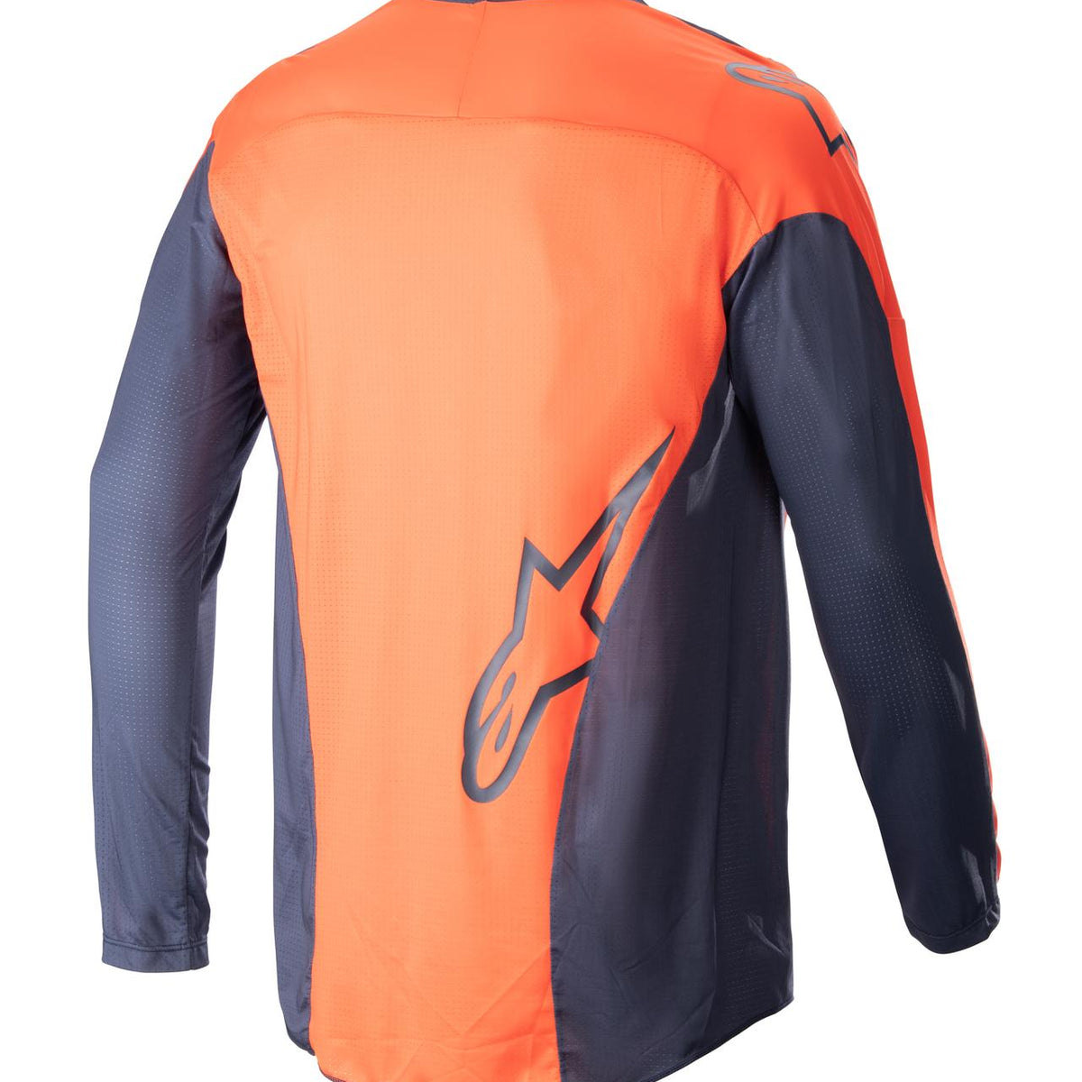 Alpinestars Techstar Arch Donkerblauw/Fel Oranje Crossshirt