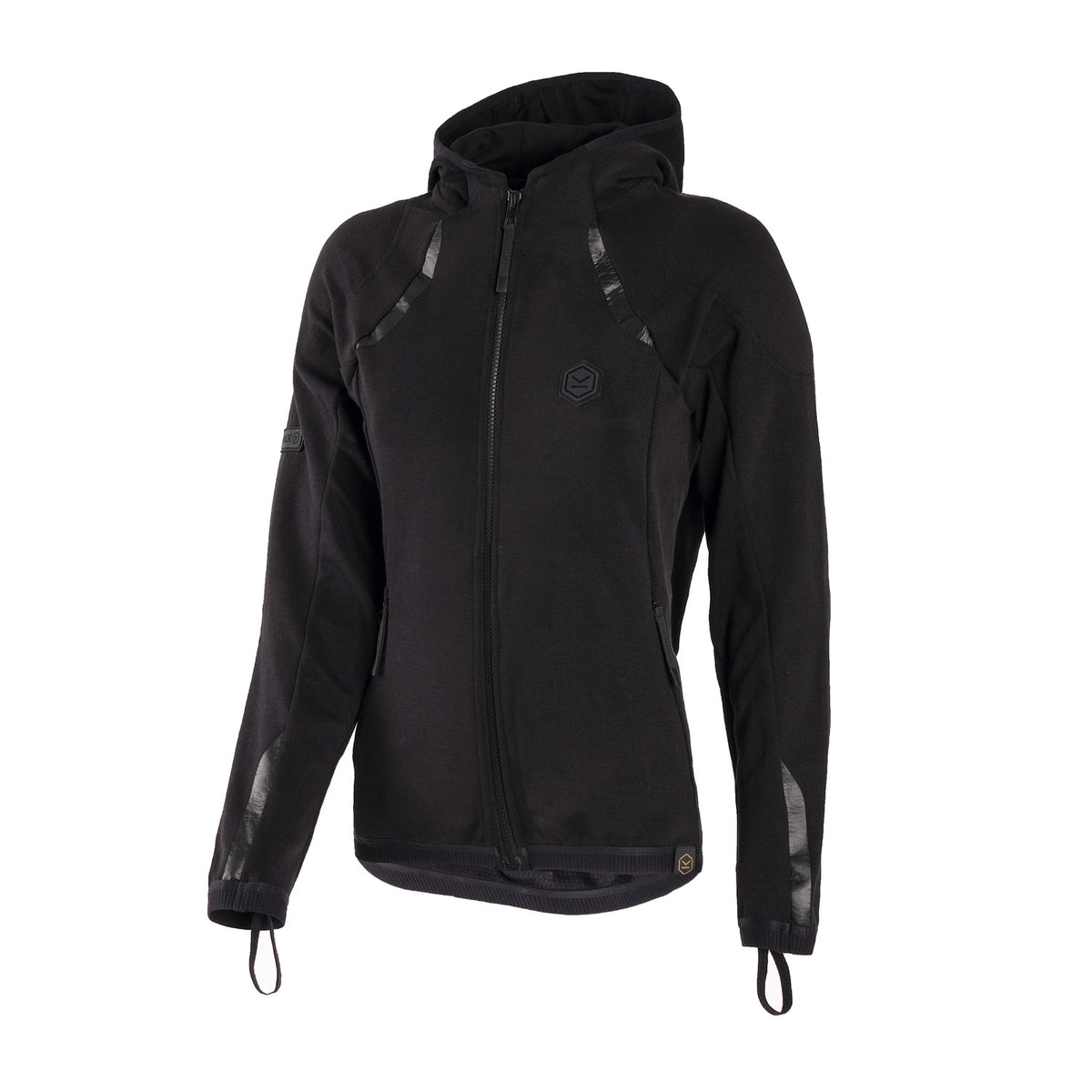 Knox Damen-Hoodie der Klasse AAA, Schwarz