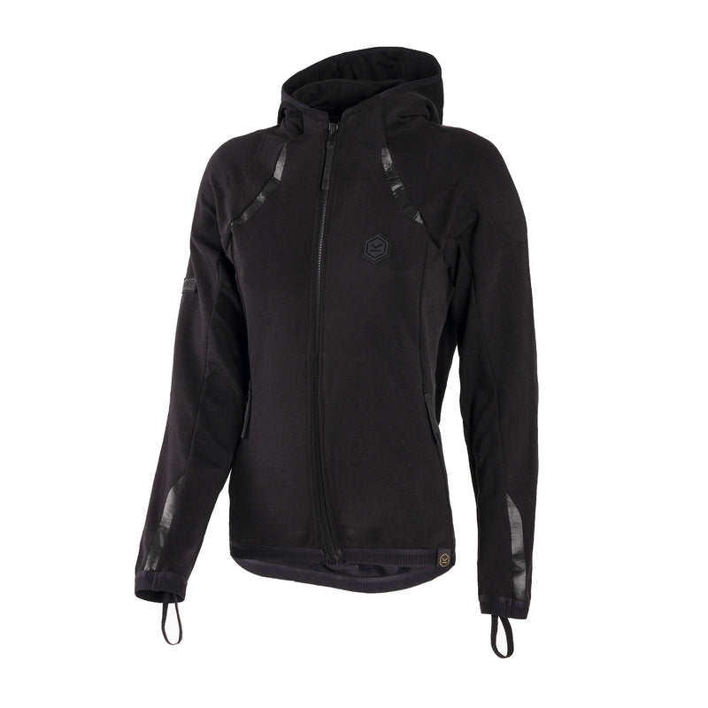 Knox Damen-Hoodie der Klasse AAA, Schwarz
