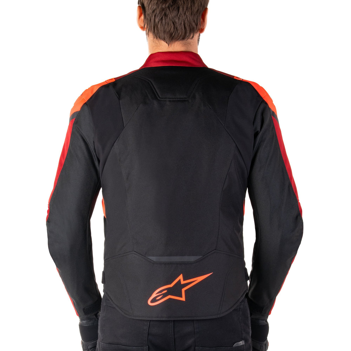 Alpinestars T-Jaws v4 Waterproof Schwarz/Fluorot Motorradjacke