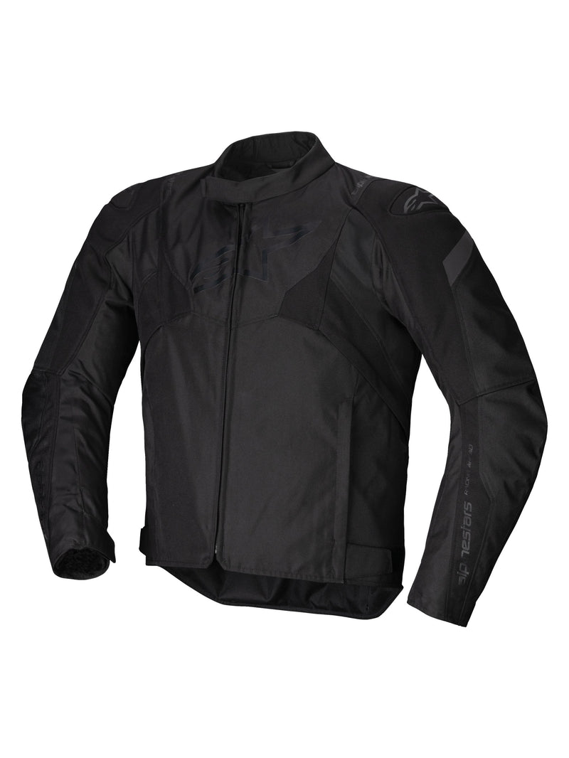 Alpinestars T-Jaws v4 Waterproof Schwarz/Schwarz Motorradjacke
