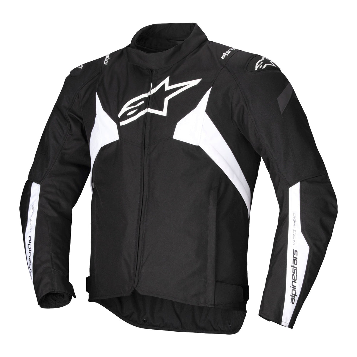 Alpinestars T-Jaws v4 Waterproof Schwarz/Weiß Motorradjacke