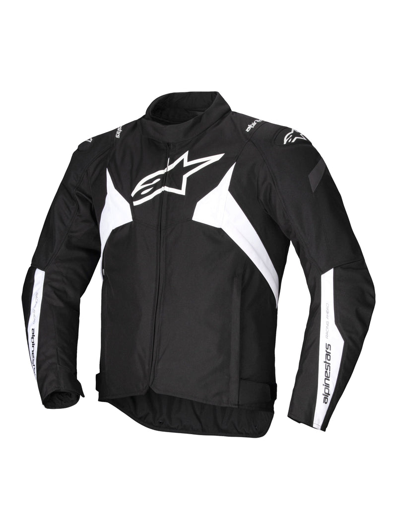 Alpinestars T-Jaws v4 Waterproof Schwarz/Weiß Motorradjacke
