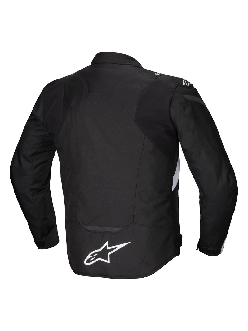 Alpinestars T-Jaws v4 Waterproof Schwarz/Weiß Motorradjacke