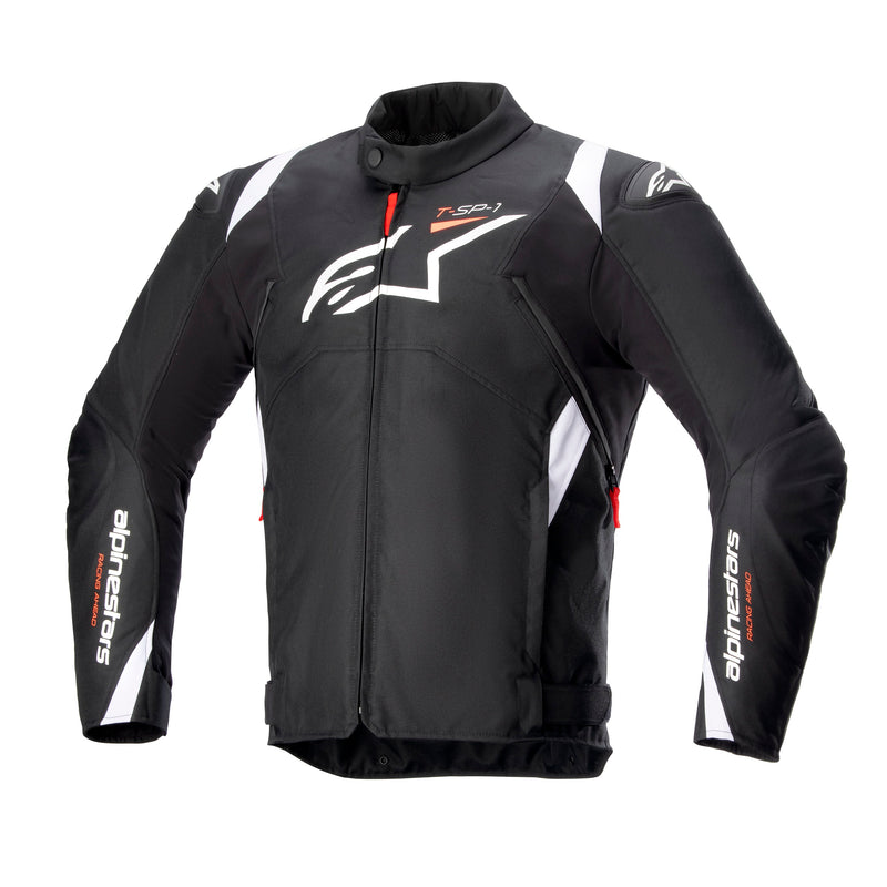 Alpinestars T-SP 1 v2 Waterproof Zwart/Wit Motorjas
