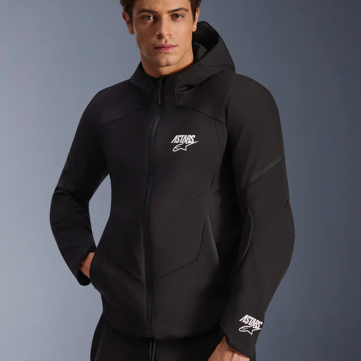 Alpinestars Aeroshell Waterproof Zwart Motorjas