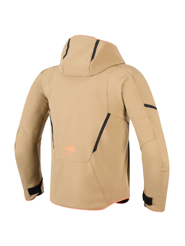Alpinestars Aeroshell Waterproof Khaki Motorjas