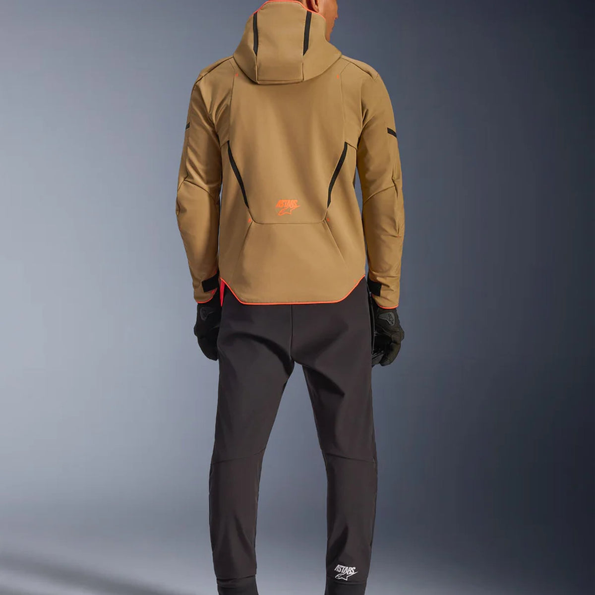 Alpinestars Aeroshell Waterproof Khaki Motorjas