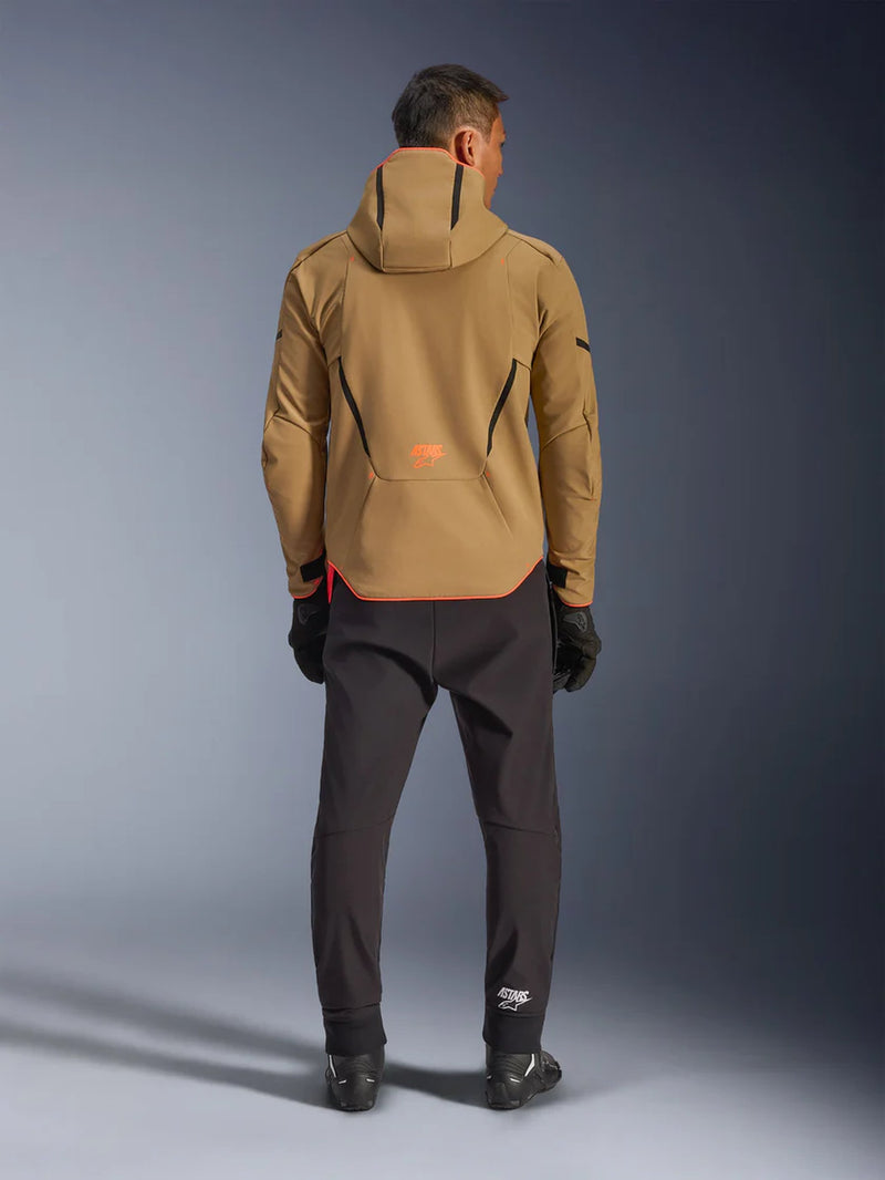 Alpinestars Aeroshell Waterproof Khaki Motorjas
