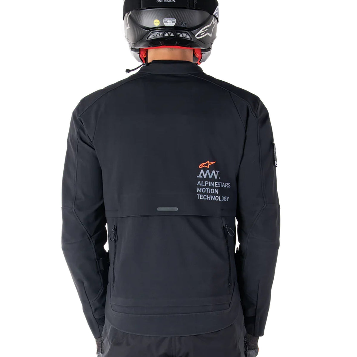 Alpinestars AMT-8 Stretch Drystar XF Black Motorcycle Jacket