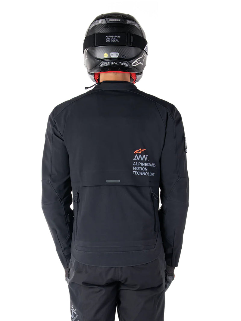 Alpinestars AMT-8 Stretch Drystar XF Black Motorcycle Jacket
