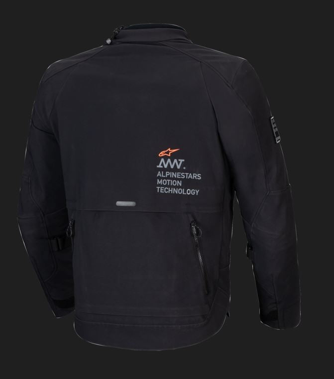 Alpinestars AMT-8 Stretch Drystar XF Black Motorcycle Jacket
