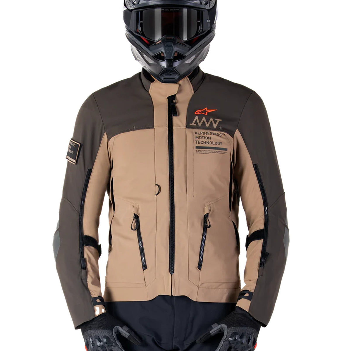Alpinestars AMT-8 Strech Drystar XF Bruin Motorjas